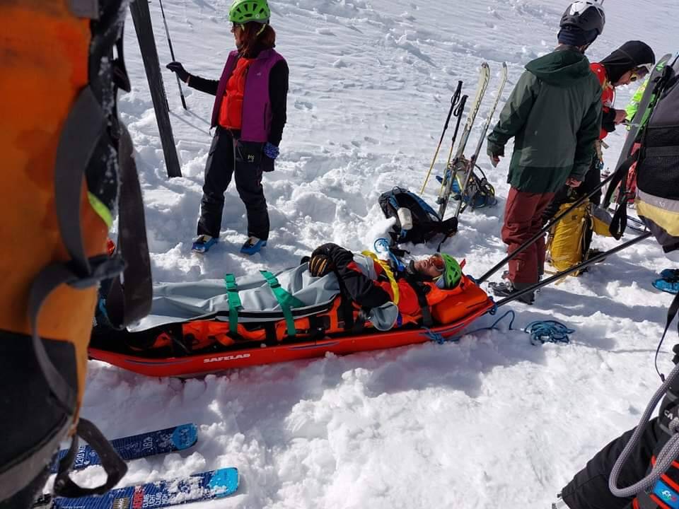 Nuova barella per il soccorso alpino di Dronero