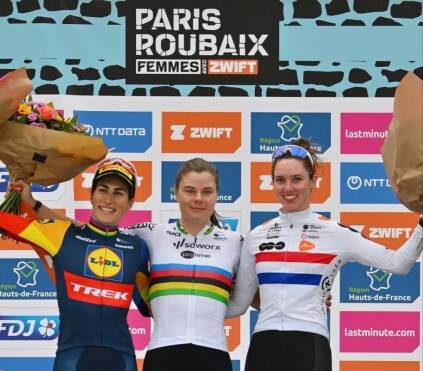 Elisa Balsamo è seconda alla Parigi-Roubaix 2024