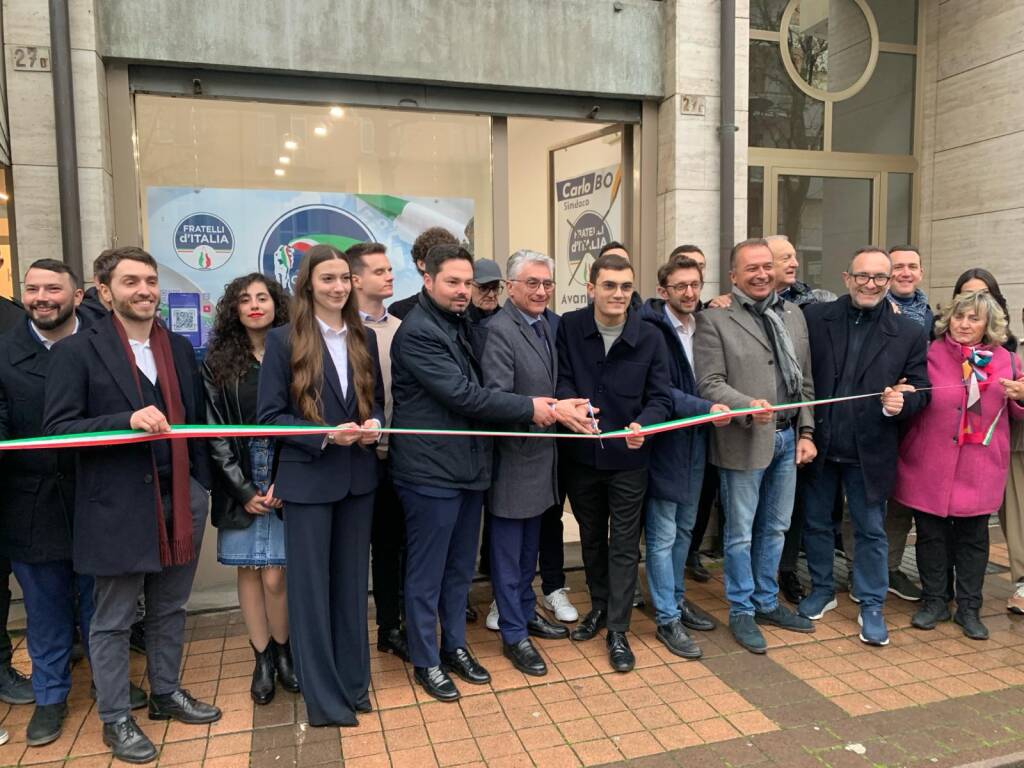 Ad Alba inaugurata la nuova sede di Gioventù Nazionale di Fratelli d’Italia