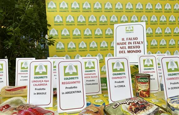 Anche Coldiretti Cuneo va al Brennero per protestare contro i prodotti stranieri spacciati per italiani