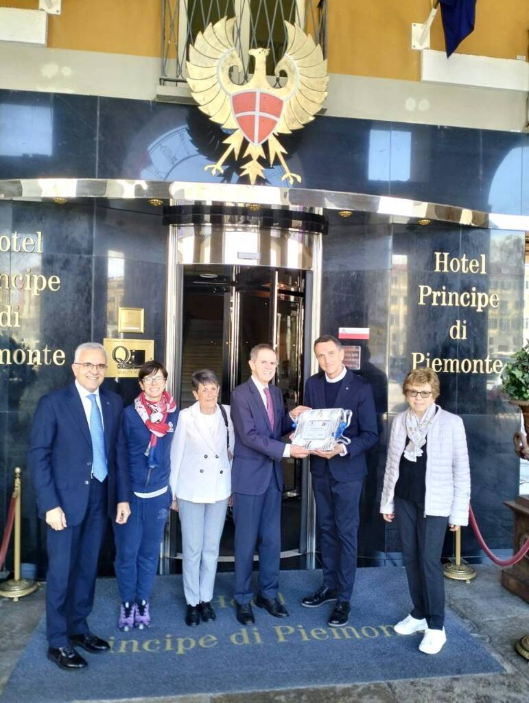 “Grazie alla Famiglia Maccario per 70 anni al timone dell’Hotel Principe di Cuneo”