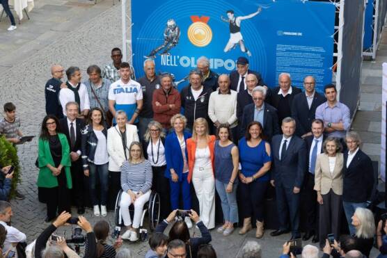 A Cuneo l’esposizione a cielo aperto con gli atleti olimpici e paralimpici cuneesi