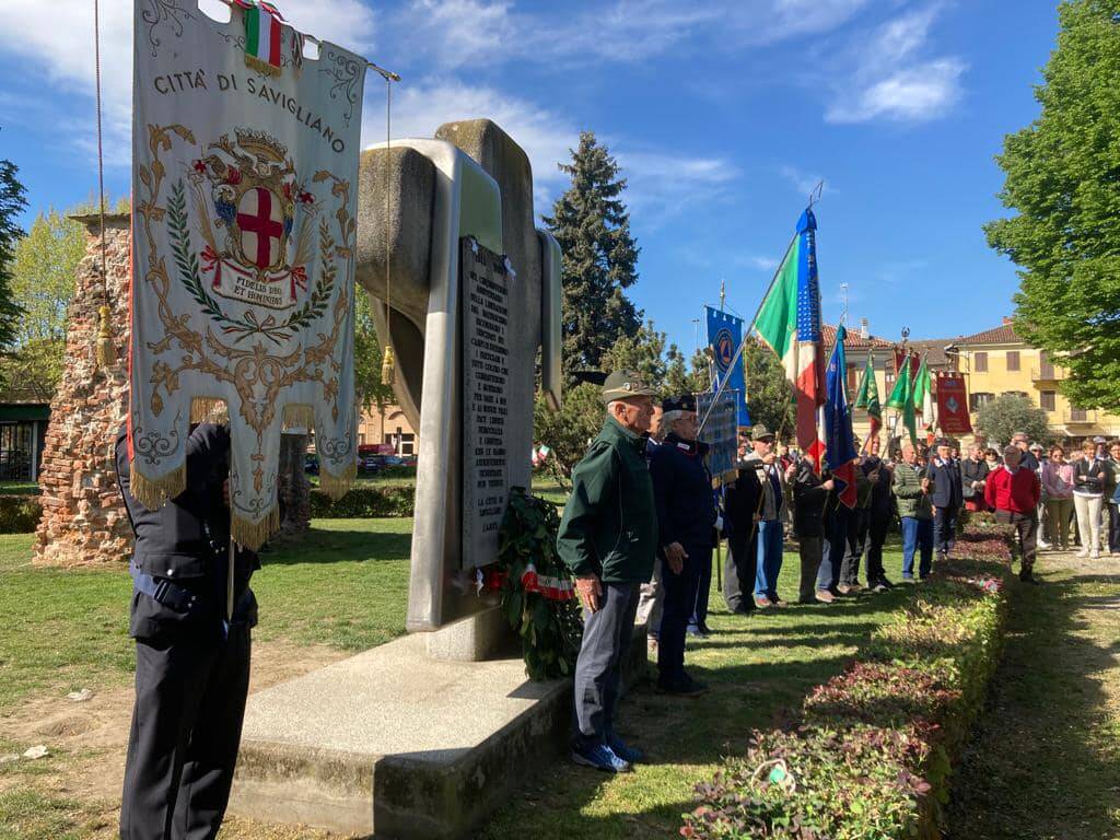 Savigliano celebra il 79° anniversario della Liberazione