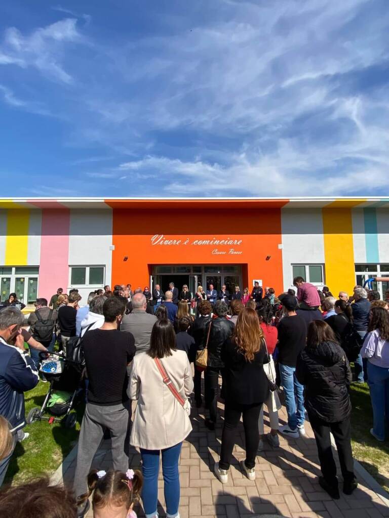 Inaugurata la nuova scuola dell'infanzia di Santo Stefano Belbo - LE IMMAGINI