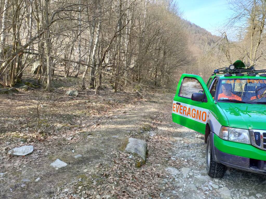 L&#8217;AIB di Peveragno rimuove gli alberi caduti sulle piste forestali comunali &#8211; LE IMMAGINI