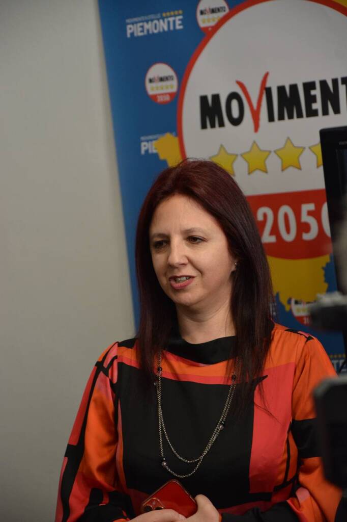 Sarah Disabato candidata M5S alle regionali - Le immagini della conferenza stampa