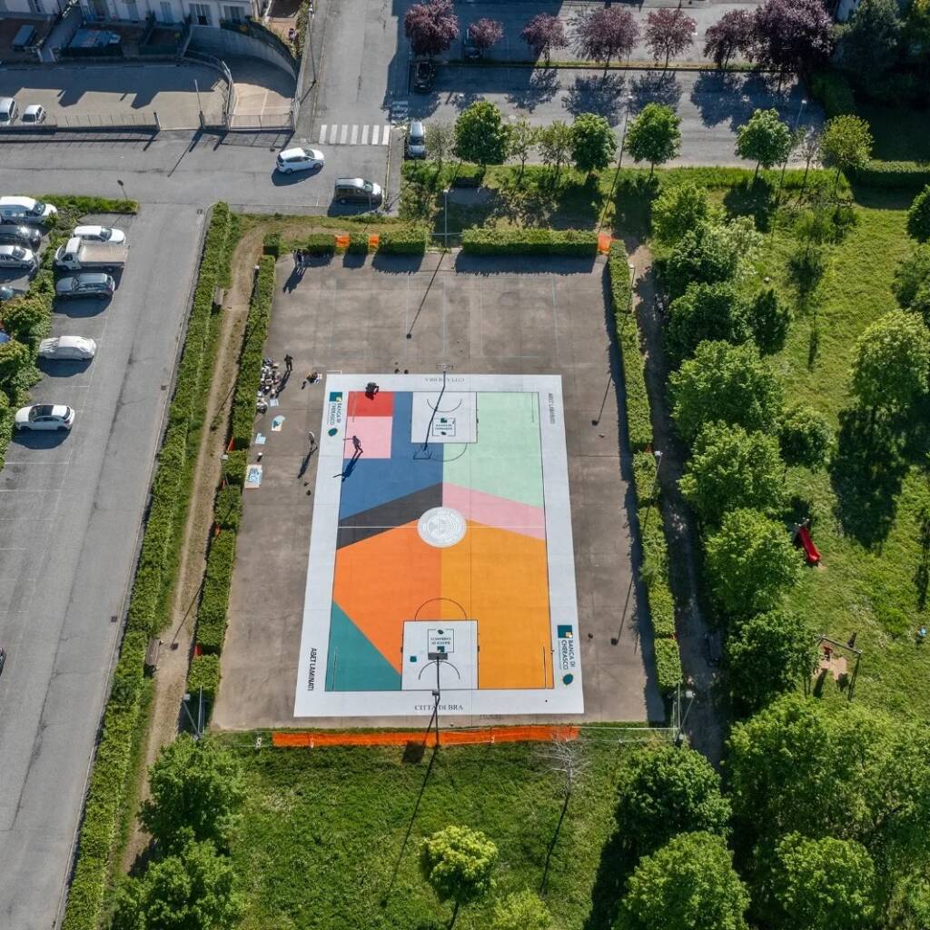 Bra, il nuovo playground di piazza Lenti