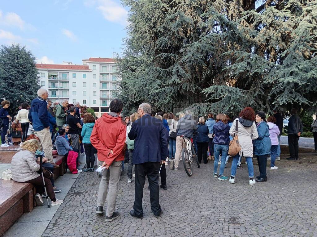 In piazza Europa in difesa dei cedri dell&#8217;Atlante &#8211; LE IMMAGINI