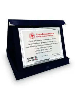 Croce Rossa premia l’impegno di Acqua Sant’Anna