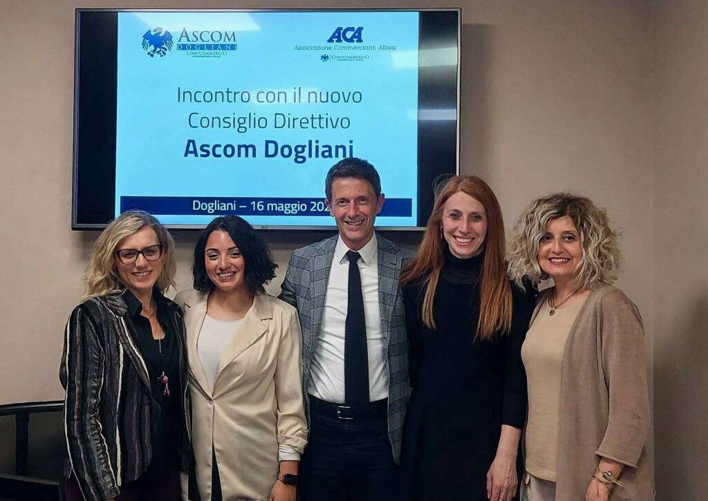Il nuovo direttivo di Ascom Dogliani - LE IMMAGINI