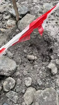 Ordigno bellico della seconda guerra mondiale bonificato dal 32° Reggimento Guastatori di Fossano