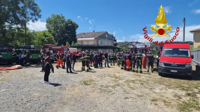 A Ceva i Vigili del Fuoco di Cuneo con l’AIB Piemonte insieme per la lotta antincendio boschivo