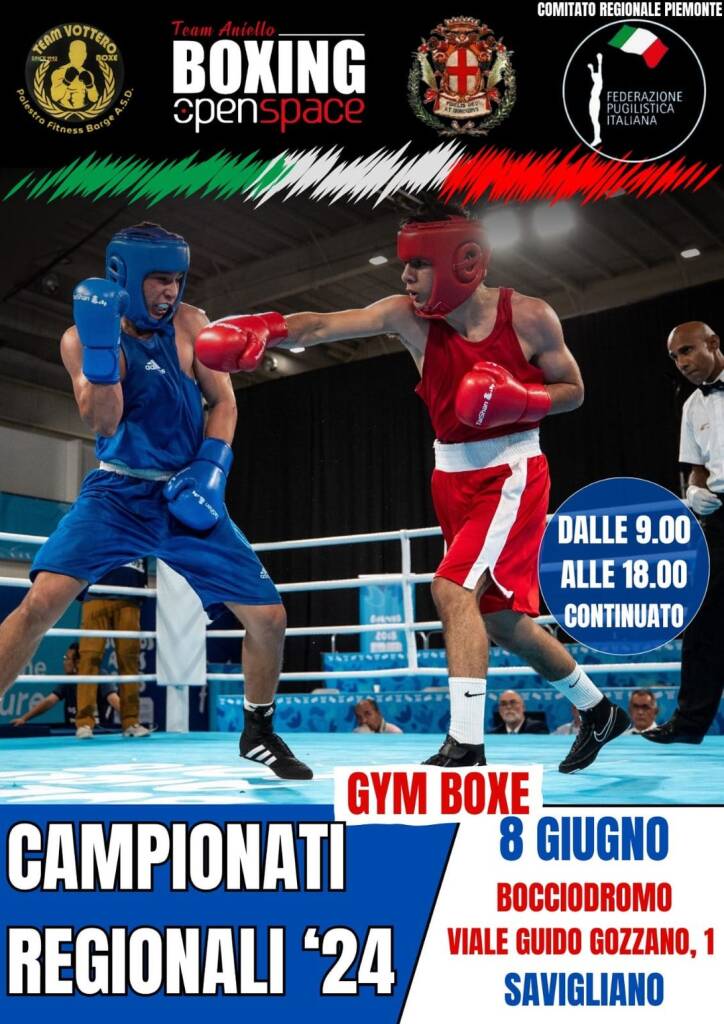 campionati regionali boxe