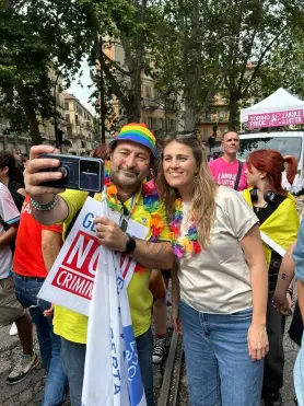 Chiara Gribaudo al Pride di Torino: “Quando si parla di diritti il PD c’è”