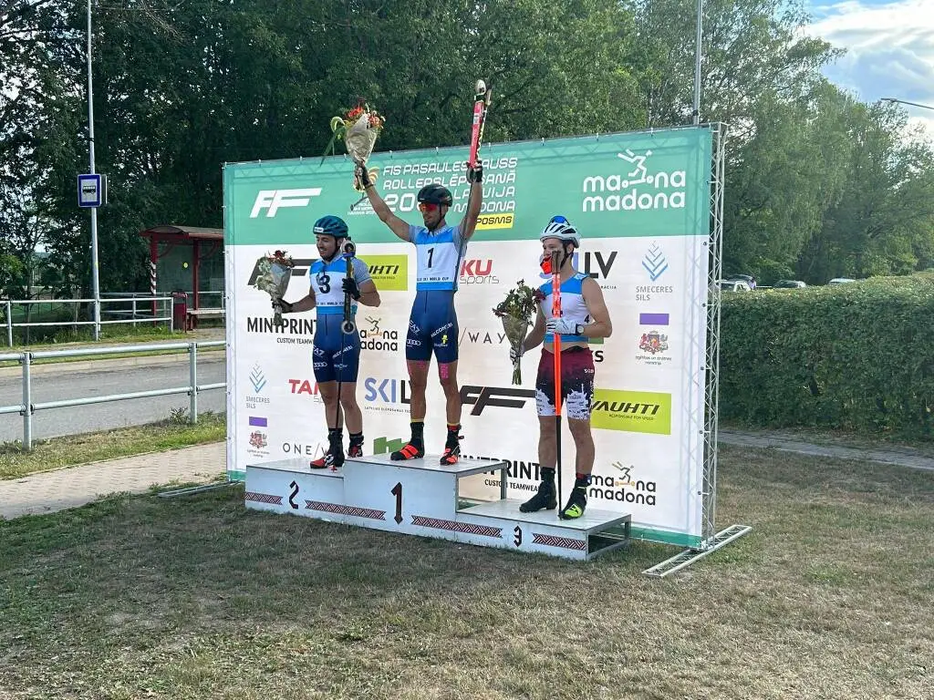 Skiroll, Emanuele Becchis vince la super sprint di Madona