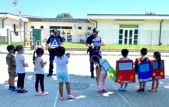 Strade del futuro più sicure con le patenti del “Bravo pedone” della Polizia locale di Saluzzo