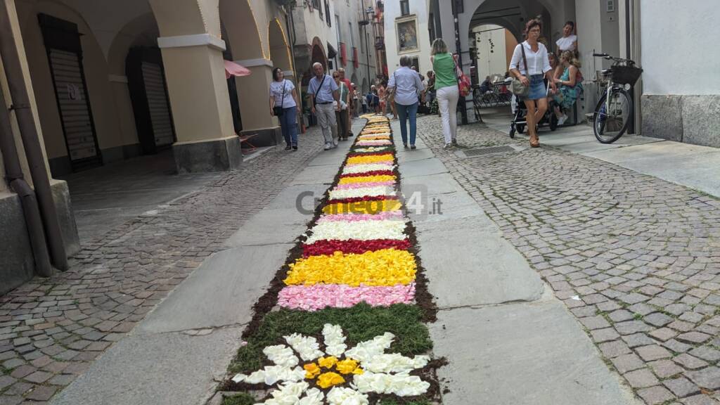 Cuneo, Infiorata 2024 &#8211; LE IMMAGINI