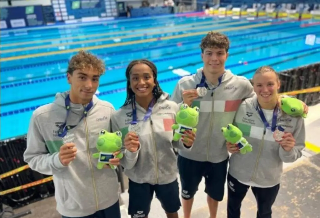 Ancora una medaglia per Sara Curtis: l’argento con la staffetta 4×100 mista mixed