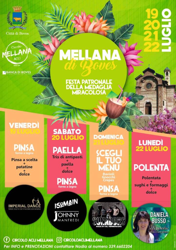 festa Mellana Boves