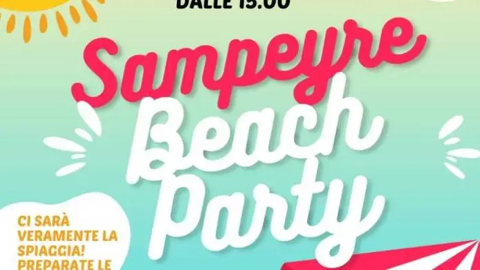 Sabato arriva il Sampeyre Beach Party