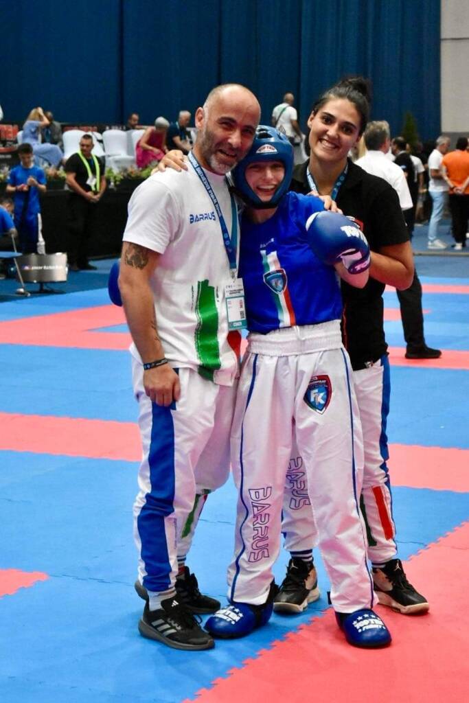 Isabel Ciartano finale mondiali giovanili kickboxing 