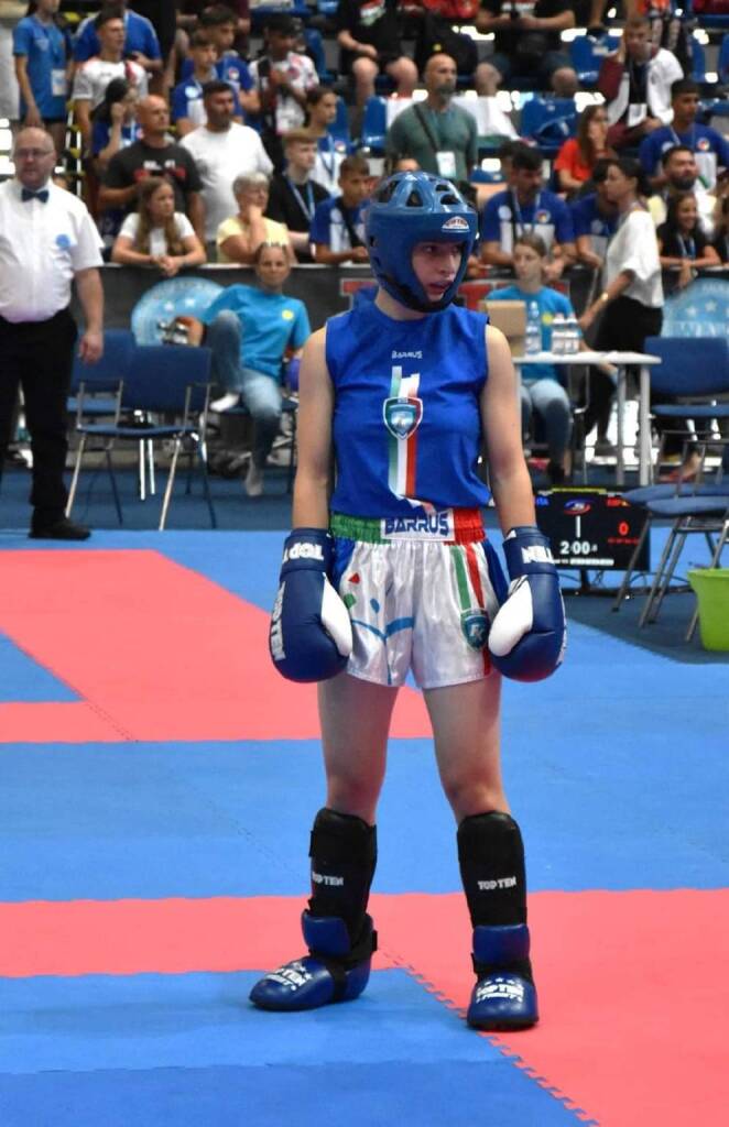 Isabel ciartano kickboxing mondiali Budapest 