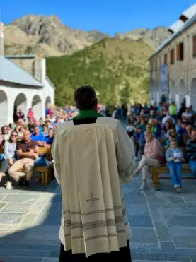 Ieri la chiusura della stagione al Santuario di Sant’Anna di Vinadio