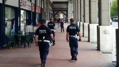 Polizia locale in Corso Giolitti