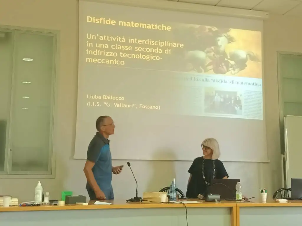 Docente del “Vallauri” di Fossano relaziona a seminario sulla matematica in Veneto